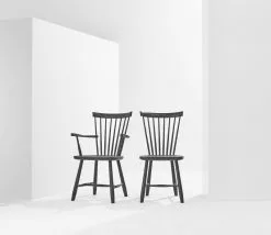 Stolab Sedia Lilla Åland Con Braccioli, Nera 9 Stolab Sedia Lilla Åland Con Braccioli, Nera -Sedie negozio StolabC Lilla land armchair 0404