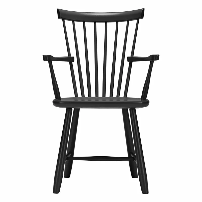 Stolab Sedia Lilla Åland Con Braccioli, Nera 1 Stolab Sedia Lilla Åland Con Braccioli, Nera