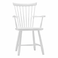 Stolab Sedia Lilla Åland Con Braccioli, Bianca