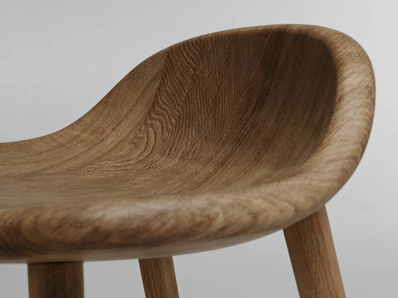 Stolab Sedia Da Bar Miss Holly, Rovere Oliato 3 Stolab Sedia Da Bar Miss Holly, Rovere Oliato - immagine 3