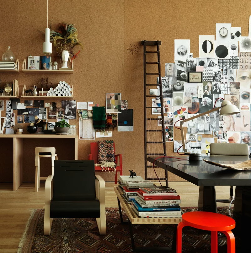 Artek Sedia Aalto K65, Linoleum Nero 2 Artek Sedia Aalto K65, Linoleum Nero - immagine 2