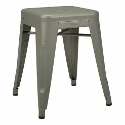 Tolix Sgabello H45, Gris De Paris Opaco