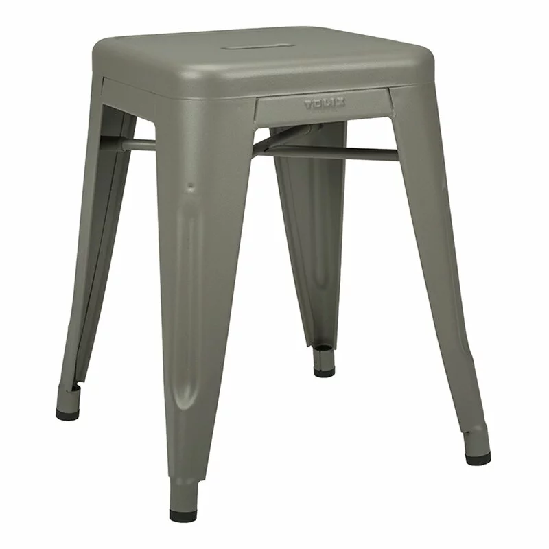 Tolix Sgabello H45, Gris De Paris Opaco 1 Tolix Sgabello H45, Gris De Paris Opaco