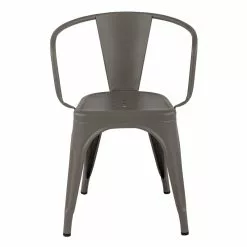 Tolix Sedia A56, Gris De Paris Opaco