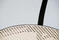 Ton Sedia Armchair 30, Rattan - Nero -Sedie negozio TON 30 musta cane det