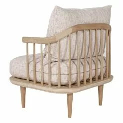 &Tradition Poltrona Fly SC10, Rovere Oliato Bianco - Sonar 3 113 -Sedie negozio TR65173008 SONAR113 3source