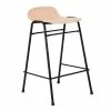 Hem Sgabello Da Bar Touchwood, 65 Cm, Faggio Naturale - Acciaio Nero