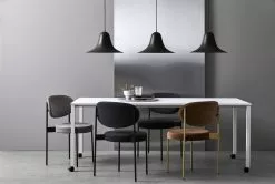 Verpan Sedia Series 430, Grigio Scuro -Sedie negozio VERPAN 386 MESSING HR