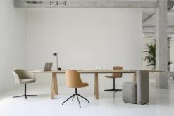 Viccarbe Sedia Aleta, Girevole, Nero - Remix 443 5 Viccarbe Sedia Aleta, Girevole, Nero - Remix 443 -Sedie negozio V Copa Aleta Trestle Season