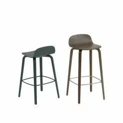 Muuto Sgabello Da Bar Visu, 75 Cm, Tinto Marrone Scuro 5 Muuto Sgabello Da Bar Visu, 75 Cm, Tinto Marrone Scuro -Sedie negozio Visu bar stool h65 dark green h75 stained dark brown Muuto 5000x5000 hi res