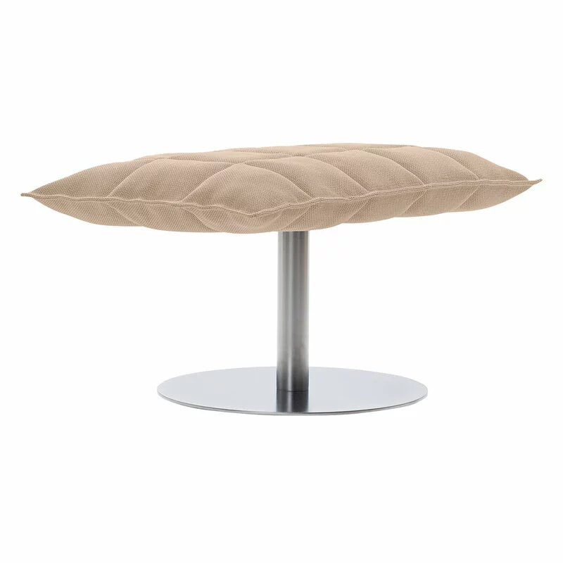 Woodnotes Poggiapiedi K, Largo, Con Base, Naturale/nero 1 Woodnotes Poggiapiedi K, Largo, Con Base, Naturale/nero