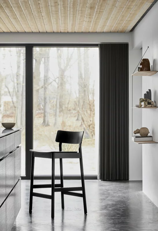 Woud Sgabello Da Bar Pause 2.0, 75 Cm, Nero 4 Woud Sgabello Da Bar Pause 2.0, 75 Cm, Nero - immagine 4