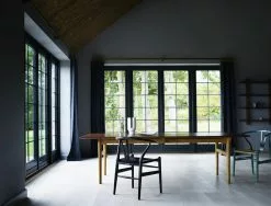 Carl Hansen & Søn Sedia CH24 Wishbone, Faggio Nero - Corda Nera 11 Carl Hansen & Søn Sedia CH24 Wishbone, Faggio Nero - Corda Nera -Sedie negozio Wegner CH327 walnut oil oak oil CH24 beech black grass green