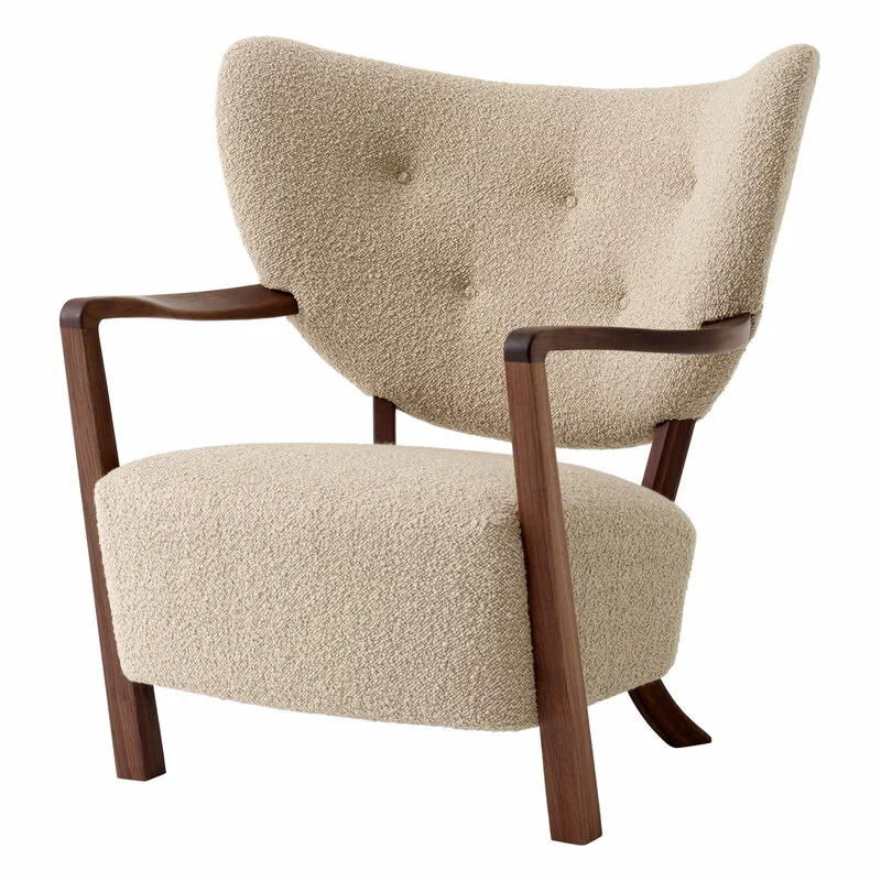 &Tradition Poltrona Wulff ATD2, Karakorum 003 - Noce 1 &Tradition Poltrona Wulff ATD2, Karakorum 003 - Noce