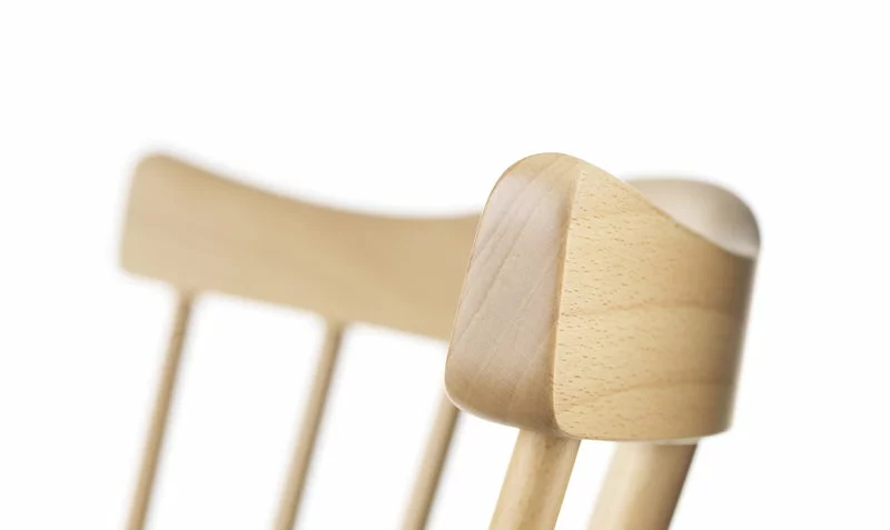 FDB Møbler Sedia J52B, Faggio Laccato 2 FDB Møbler Sedia J52B, Faggio Laccato - immagine 2