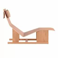 Massproductions Chaise Longue 4 PM, Ciliegio Americano