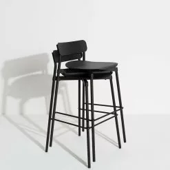 Petite Friture Sgabello Da Bar Fromme, 65 Cm, Nero -Sedie negozio petite friture bar stool fromme black