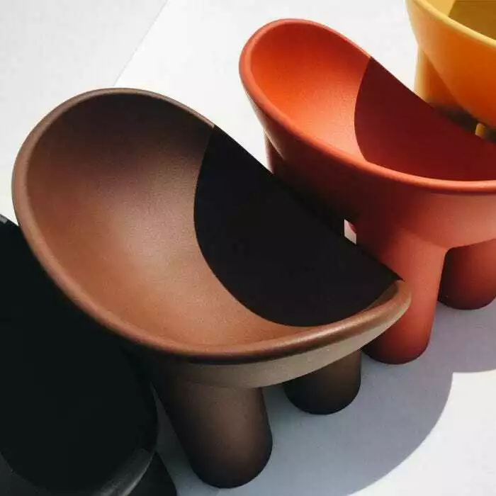 Driade Poltrona Roly Poly, Mattone Rosso 2 Driade Poltrona Roly Poly, Mattone Rosso - immagine 2