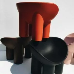 Driade Poltrona Roly Poly, Mattone Rosso 9 Driade Poltrona Roly Poly, Mattone Rosso -Sedie negozio rolypoly7