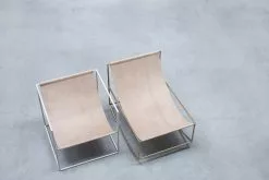 Valerie_objects Rocking Chair, Ottone - Pelle 10 Valerie_objects Rocking Chair, Ottone - Pelle -Sedie negozio v9018022 v9018019 sfeermagazijn 02 leer 2