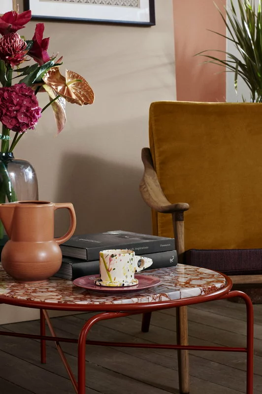 Warm Nordic Poltrona Lean Back, Teak - Ambra 2 Warm Nordic Poltrona Lean Back, Teak - Ambra - immagine 2