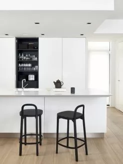 Woodnotes Sgabello Da Bar Siro+ 65 Cm, Nero -Sedie negozio wn sirobar w3087